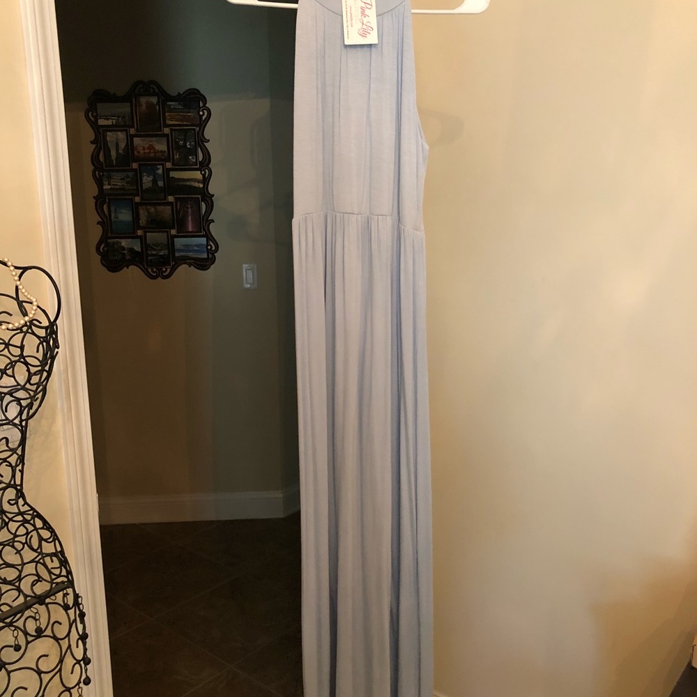 Pink lily boutique maxi dress